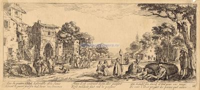 Лист 16. Нищие и умирающие.