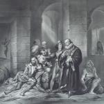 Л. Маран-Лавинь. "Тассо в больнице...", ок. 1830 г