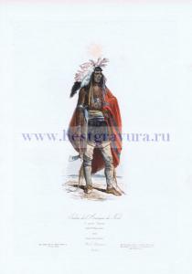 Североамериканский индеец.