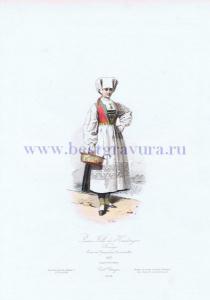 Девушка из района Хардангер (Норвегия).