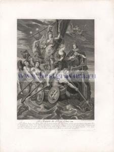 Лист 22. Совершеннолетие короля Людовика XIII.