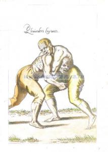 Турецкие борцы.