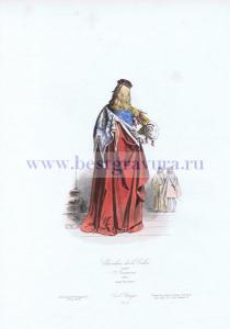 Рыцарь венецианского общества Кальца (Башмаки).