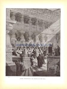 Истолкование Даниилом надписи на стене.