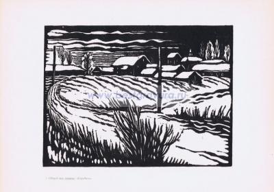 Общий вид деревни "Карабиха".