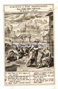 Христос учит милосердию.