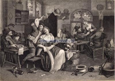 Сцена в таверне.