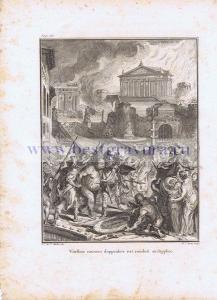 Вителлий подвергается избиениям и позору.