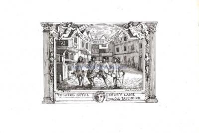 Театральный билет на бенефис Джо Миллера.