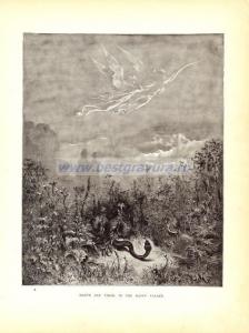 Данте и Вергилий в Счастливой долине.