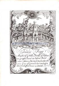 Билет на бои Джеймса Фигга.