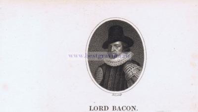 Портрет Фрэнсиса Бэкона, английского философа.