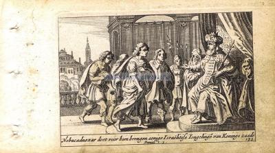 Лист 153. Сыны Израилевы у Навуходоносора.