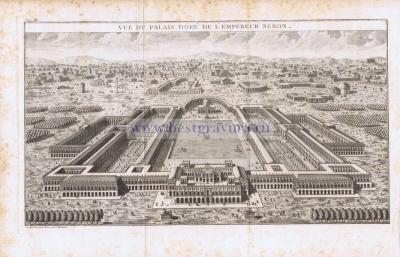 Вид на Золотой дворец императора Нерона.